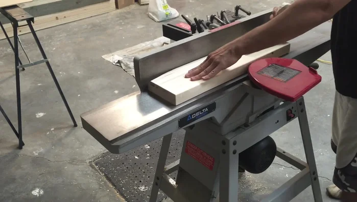 Cut a rabbit on the bottom inside edge of each side piece to receive the plywood.