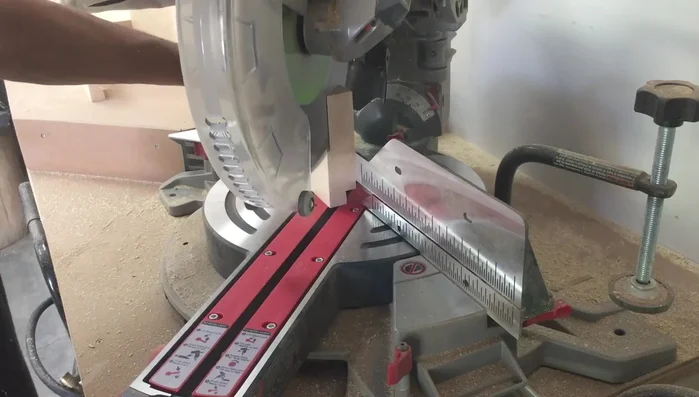 Mark and cut out an opening (approximately 7 inches in from each side and 2 inches up from the bottom) on the front piece.