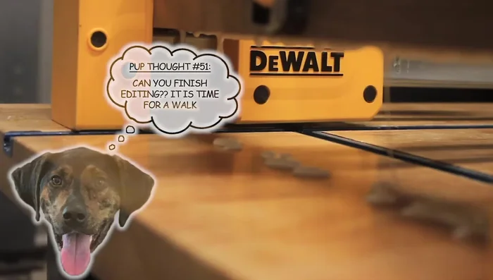 Cut stretchers to length and prepare for dowel joining with legs.