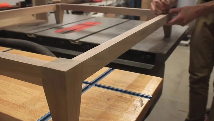 Apply paste wax with steel wool to enhance the wood's natural beauty (optional, but recommended with Polycrylic).