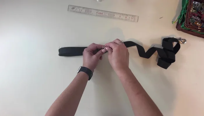 Add optional D-ring (leash): Attach a D-ring to the leash handle for attaching accessories.