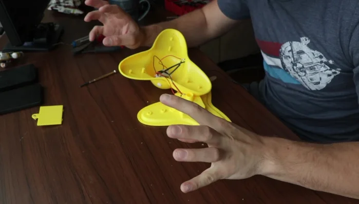 Reinforce wire connections with hot glue for added security.