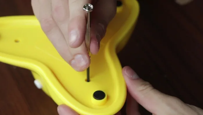 Prepare the cat toy for soldering and obtain the appropriate power adapter.