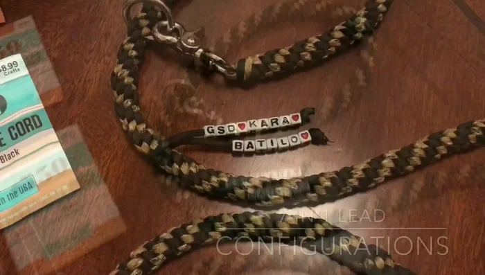 Finish by melting the ends of the paracord to prevent fraying.