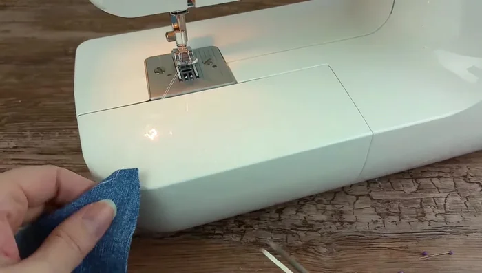 Sew the last seam, leaving the opening.