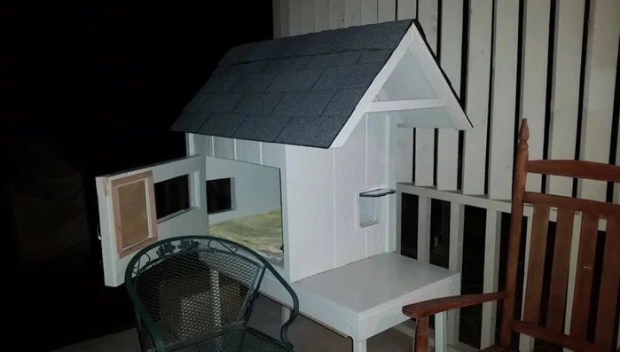 Add interchangeable doors: Install a summer door and a winter door to allow for seasonal adjustments.