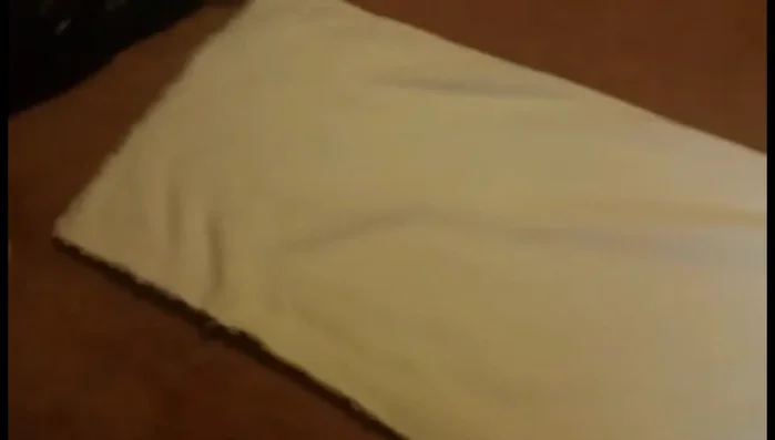 Stuff the bedding: Fill with polyfill. Add old dog blankets for scent and comfort. Adjust the stuffing until it's comfortable for your dog.