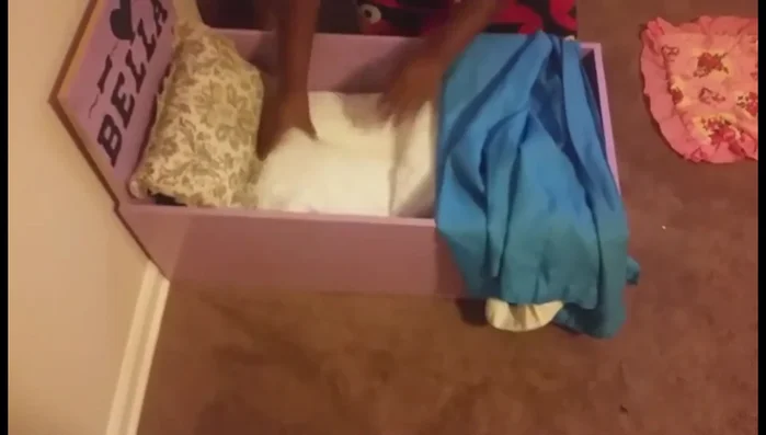 Create a cover: Use an old sheet or fabric scraps to create a removable cover for easy cleaning.