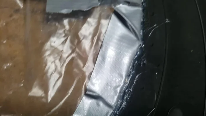 Secure the twist ties with hot glue for added protection against moisture.