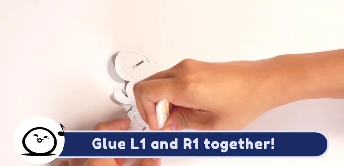 Put the A bar and B bar into their slots.