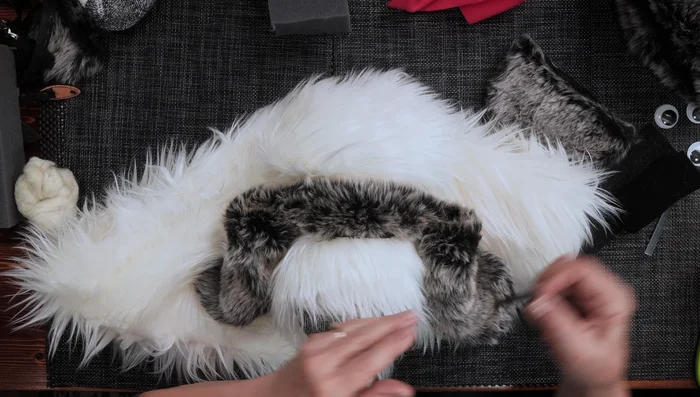 Use a marker to add details, such as a line on the tongue.