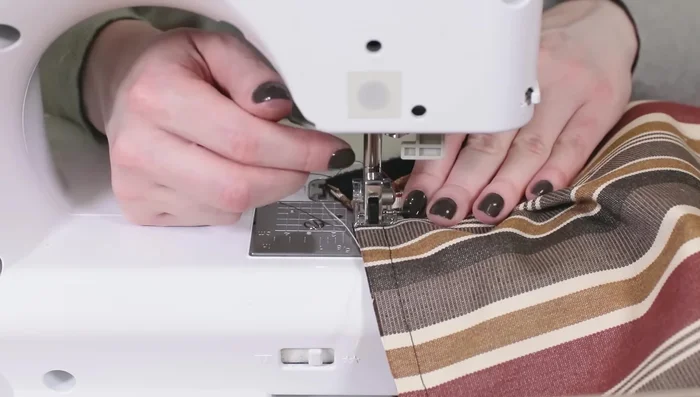 Close the velcro flap.