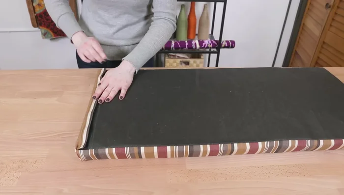 Close the velcro flap.