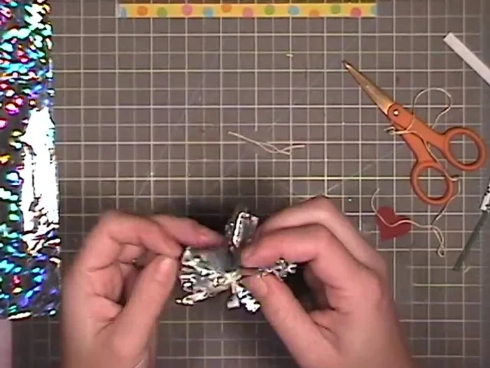 Trim any excess string.