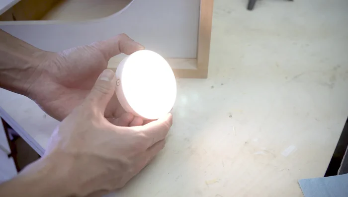 Install Rechargeable Magnetic Light