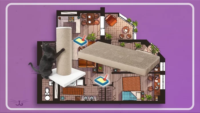 Offer Diverse Scratching Surfaces: Cats need to scratch for physical and behavioral reasons; provide various options to cater to preferences.